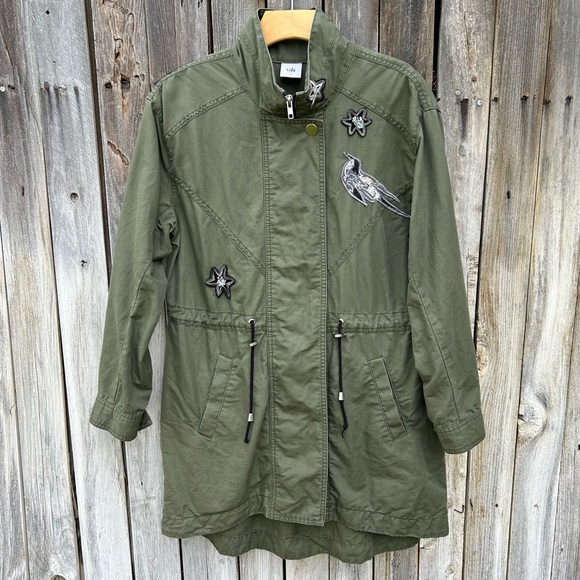 LARGE CABAT 51 IN ARMY GREEN LAMBSKIN main image 1